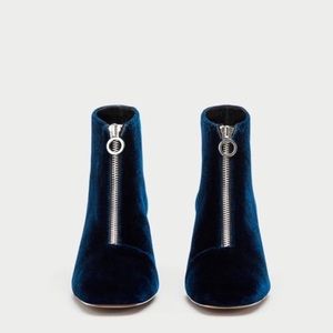 Zara Velvet Boots